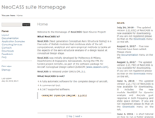 Tablet Screenshot of neocass.org